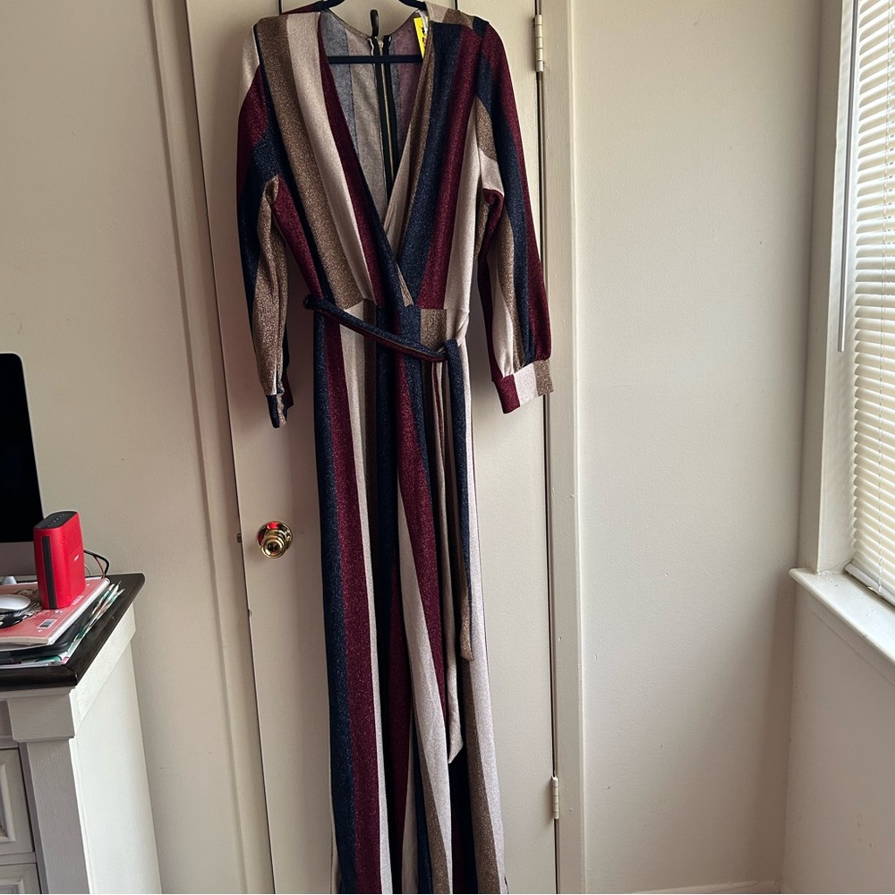 Striped Jumpsuit